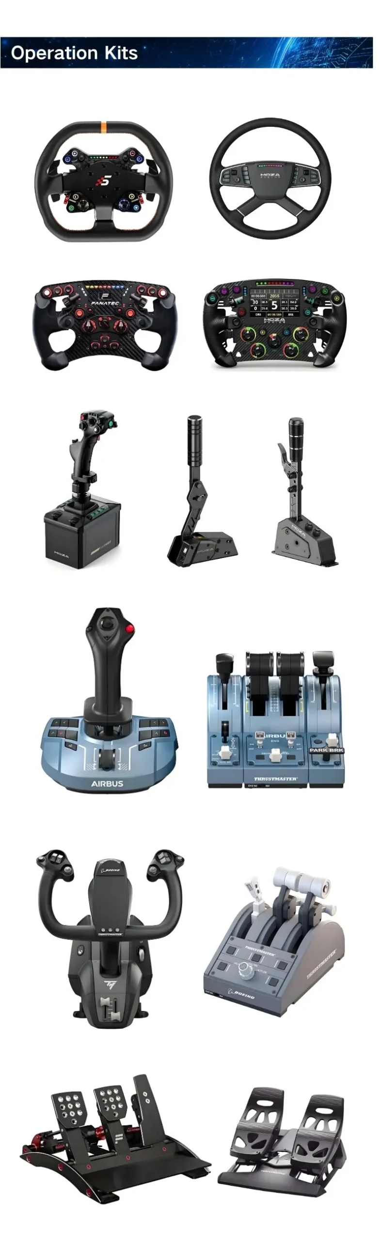 Compatible with a wide range of racing and flight kits